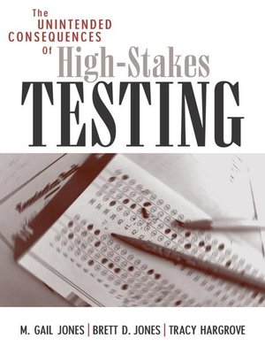 cover image of The Unintended Consequences of High-Stakes Testing